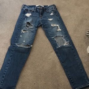 These are Jeans from Ambercrombie and Fitch.